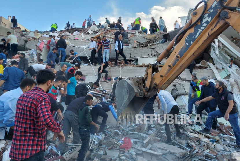 Israel Tawarkan Mengirim Tim Penyelamatan Gempa Turki (ilustrasi).
