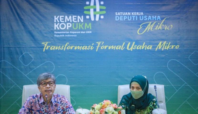 Kemenkop-UKM teken MoU dengan PT Bintang Toedjoe Sari Pramadiyanti sebagai offtaker untuk petani jahe merah. (Kemenkop-UKM)