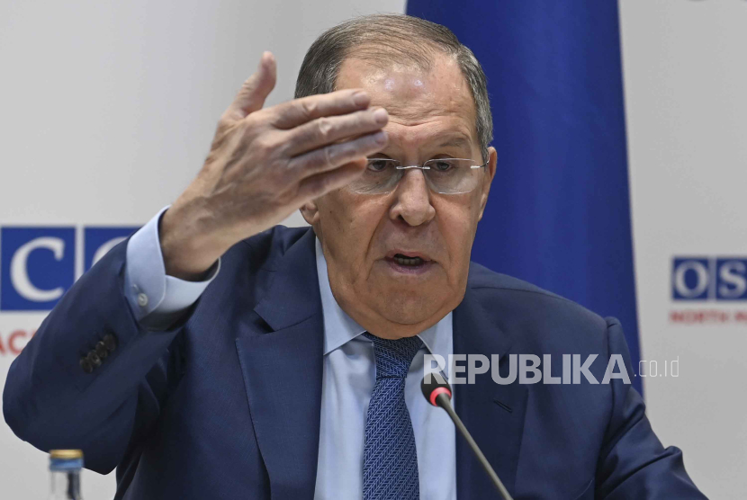 Menteri Luar Negeri Rusai Sergey Lavrov.