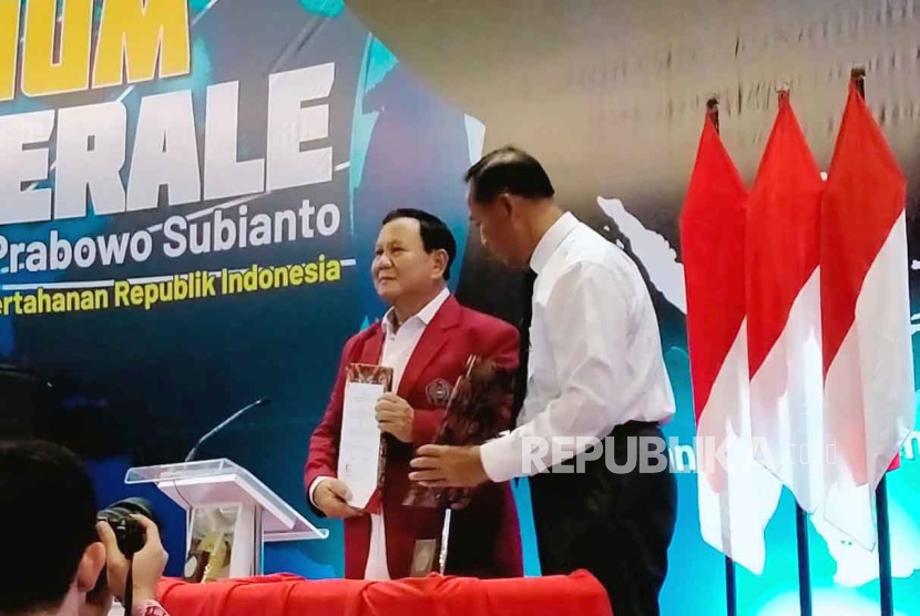 Universitas Muhammadiyah Malang (UMM) mengadakan Kuliah Umum dengan menghadirkan Menteri Pertahanan (Menhan) RI, Prabowo Subianto, Rabu (27/9/2023). 