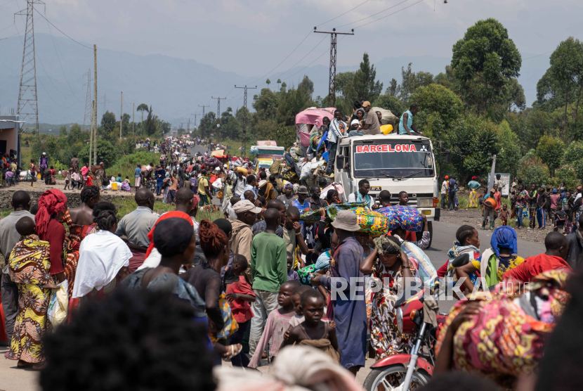 Kekerasan di Goma, Rwanda. 