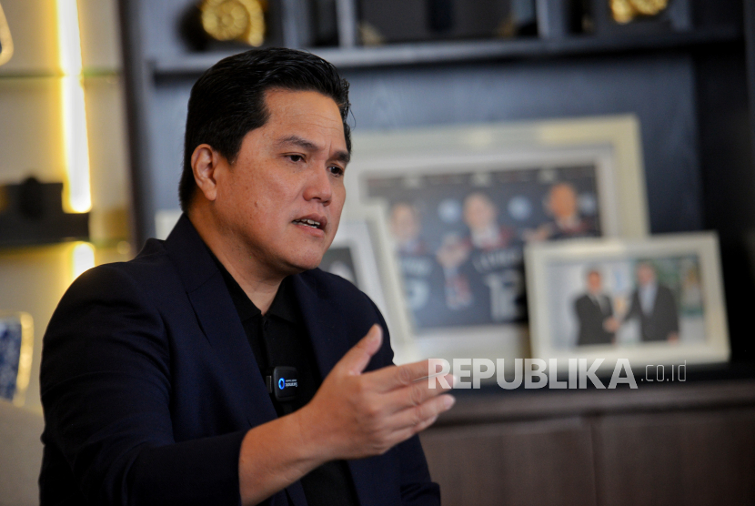 Menteri Badan Usaha Milik Negara (BUMN) Erick Thohir mengapresiasi capaian holding BUMN industri pertambangan atau MIND ID. (Ilustrasi)