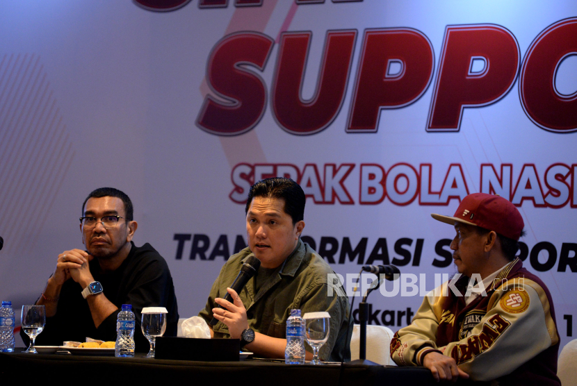 Ketua Umum Persatuan Sepak bola Seluruh Indonesia (PSSI) Erick Thohir mengatakan akan ada tiket bundling kereta cepat Whoosh selama gelaran Piala Dunia U-17. (ilustrasi)