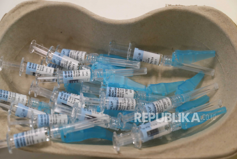Vaksin flu. Sedikitnya 13 warga Korea Selatan meninggal setelah menerima suntikan vaksin flu.