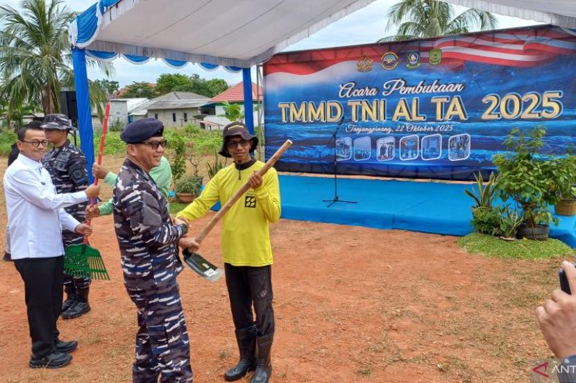 TMMD TNI AL 2025 di Tanjungpinang Tingkatkan Kesejahteraan Masyarakat