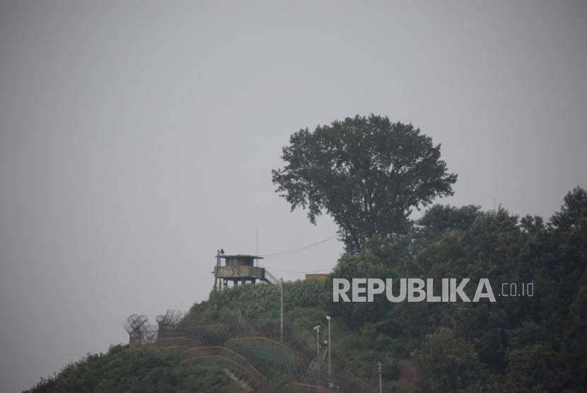 Kawasan Zona Demiliterisasi (DMZ)  yang merupakan perbatasan Korea Utara dan Korea Selatan bisa menjadi destinasi wisata yang menarik/ilustrasi