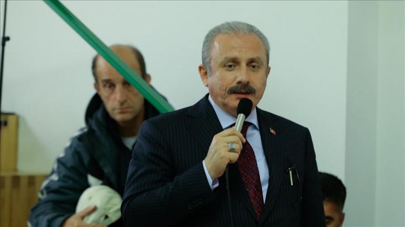 Kepala parlemen Turki Mustafa Sentop