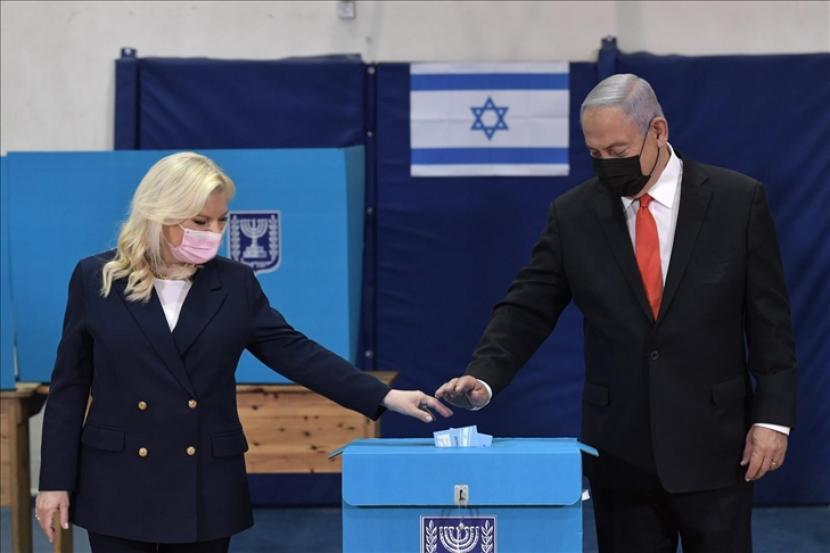 Blok politik yang pro-Benjamin Netanyahu gagal memenangkan 61 kursi di Knesset