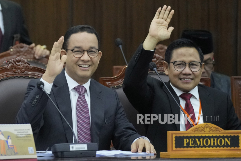 Anies Baswedan dan Muhaimin Iskandar