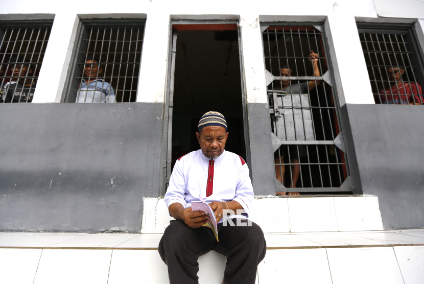 Semangat Warga Binaan Lapas Gorontalo Ikuti Ujian Pendidikan Paket C