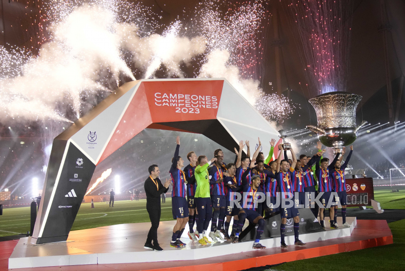 Barcelona Juara Piala Super Spanyol Usai Bantai Real Madrid | Republika ...