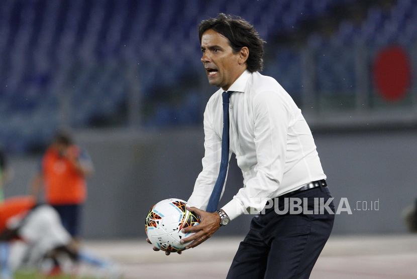Pelatih Lazio Simone Inzaghi 