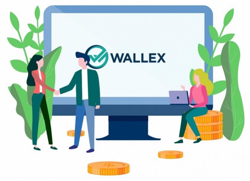 Ilustrasi platform Wallex. (dok. Wallex.asia)