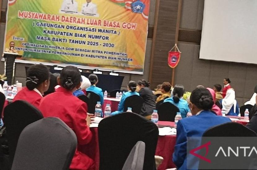 Pemkab Biak Numfor Minta GOW Dukung Program Makan Bergizi Gratis