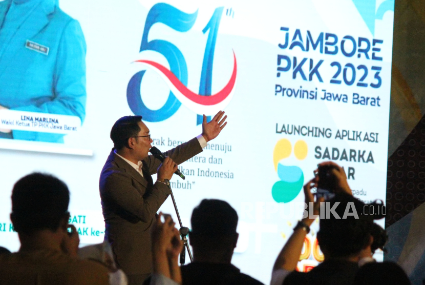 Gubernur Jawa Barat Ridwan Kamil menanggapi penetapan tersangka Panji Gumilang.