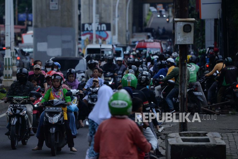 Kemacetan di Jakarta (ilustrasi).