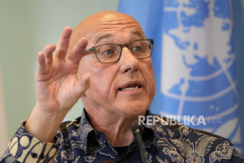 Pelapor Khusus PBB untuk urusan HAM di Myanmar Tom Andrews mendesak Indonesia mengambil tindakan nyata untuk mengatasi krisis berkepanjangan di Myanmar