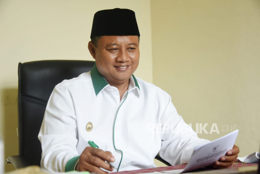 Wakil Gubernur Jawa Barat (Jabar), Uu Ruzhanul Ulum, menyosialisasikan Peraturan Daerah (Perda) Fasilitasi Penyelenggaraan Pesantren. (ilustrasi)