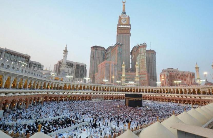 Suasana di Masjidil Haram Makkah 