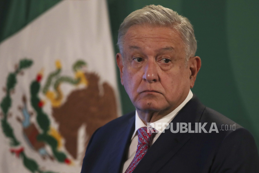 Presiden Meksiko Andrés Manuel López Obrador 