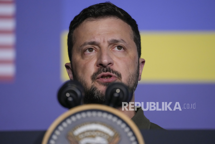 Presiden Ukraina Volodymyr Zelenskyy