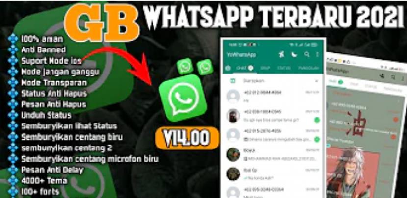 GB WA memiliki sejumlah fitur unggulan yang bermanfaat bagi pengguna 