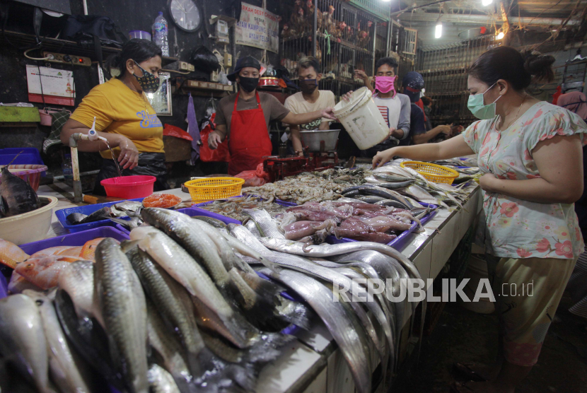 Pasar tradisional (ilustrasi).