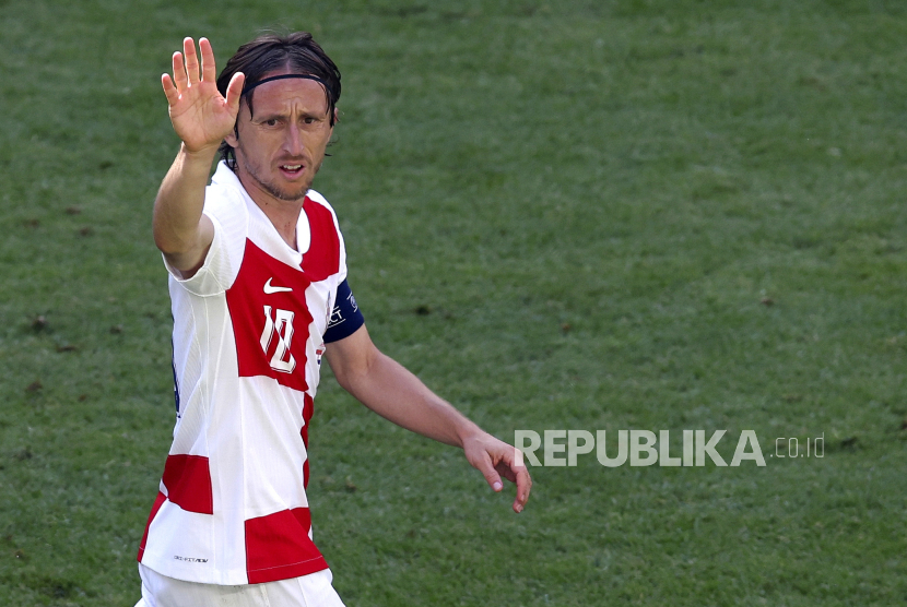 Kapten Kroasia Luka Modric