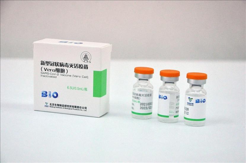 Pemerintah China menyumbangkan total satu juta dosis vaksin Sinopharm kepada Filipina.