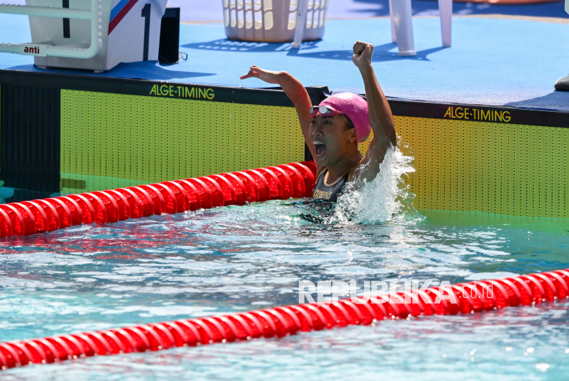 Perenang Difabel Mutiara Harsanto Raih Medali Emas ASEAN Para Games