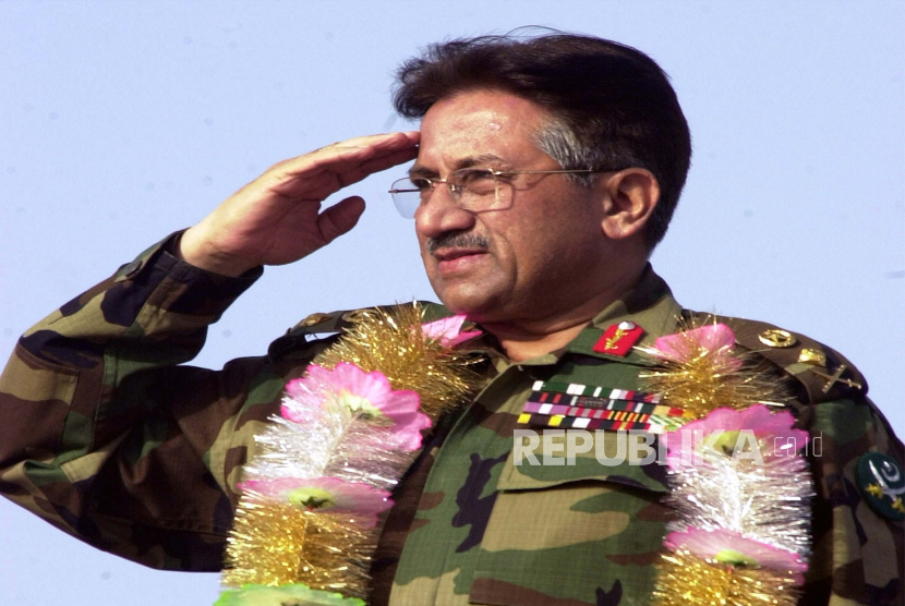 Jenderal Pervez Musharraf, Presiden Pakistan, telah meninggal Dunia Pada Usia 79 tahun, kata seorang pejabat pada Minggu, (5/2/2023).