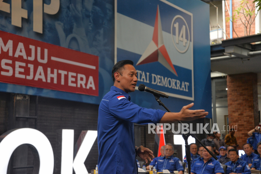 Ketua Umum DPP Partai Demokrat, Agus Harimurti Yudhoyono (AHY).
