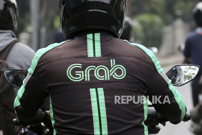 Layanan transportasi daring Grab Indonesia.