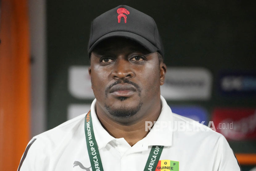 Kaba Diawara, pelatih Guinea U-23.