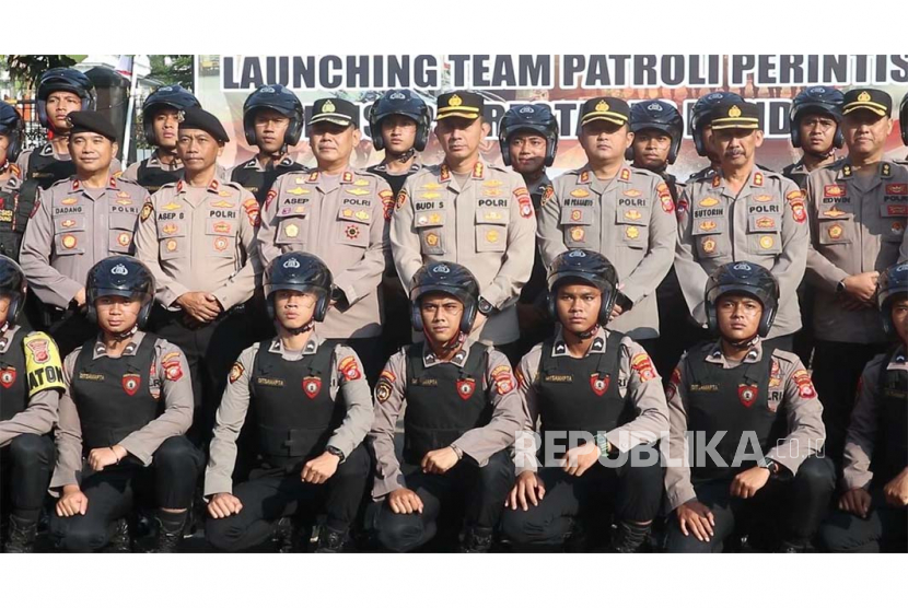 Tim Patroli Perintis Presisi Polrestabes Bandung. 