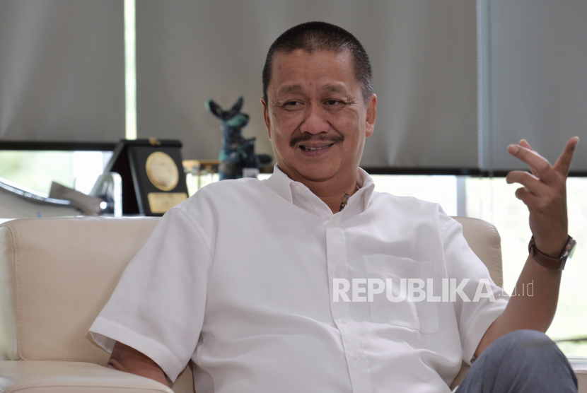 Direktur Utama PT Garuda Indonesia (Persero) Tbk, Irfan Setiaputra. Haji 2023 Banyak Lansia, Garuda Minta Awak Kabin Lebih Pro-Aktif
