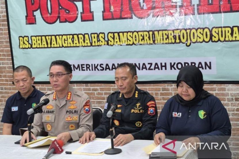 Polda Jatim tegaskan jalankan proses hukum ambruknya Al Khoziny.
