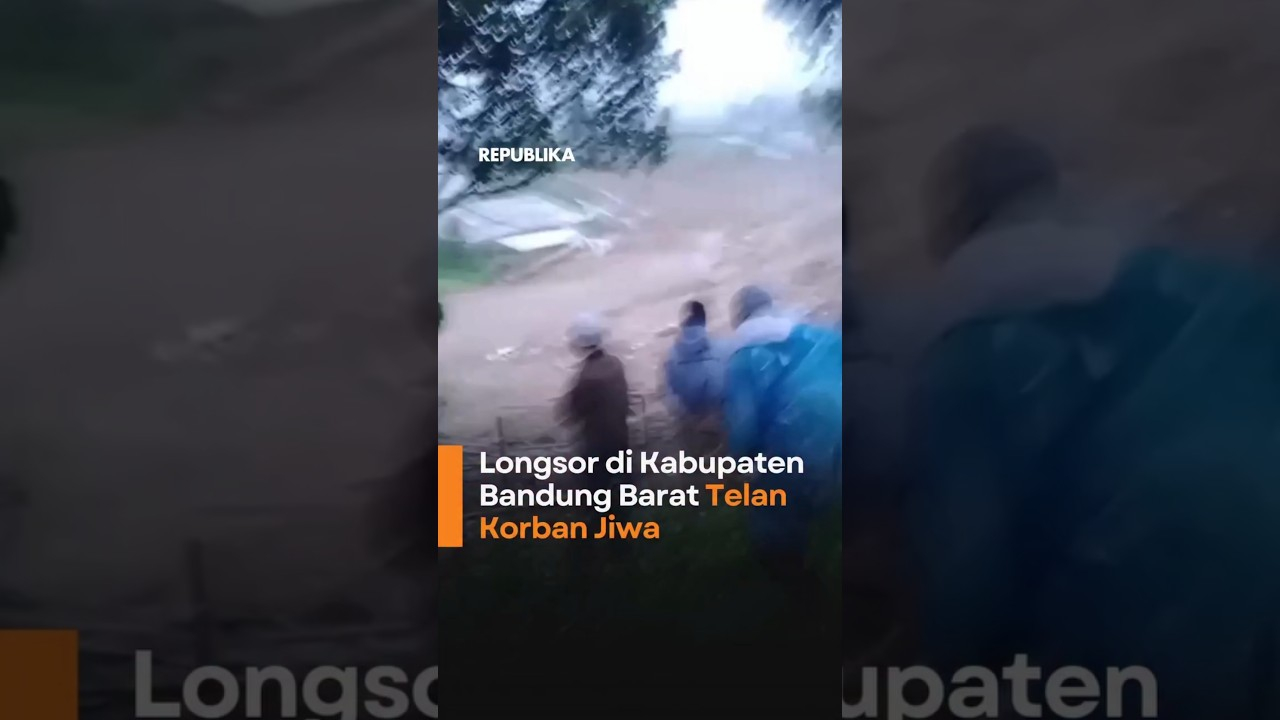 Longsor di Kabupaten Bandung Barat Telan Korban Jiwa