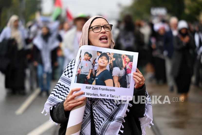 Warga Australia Demo Trump: Palestina tidak untuk Dijual