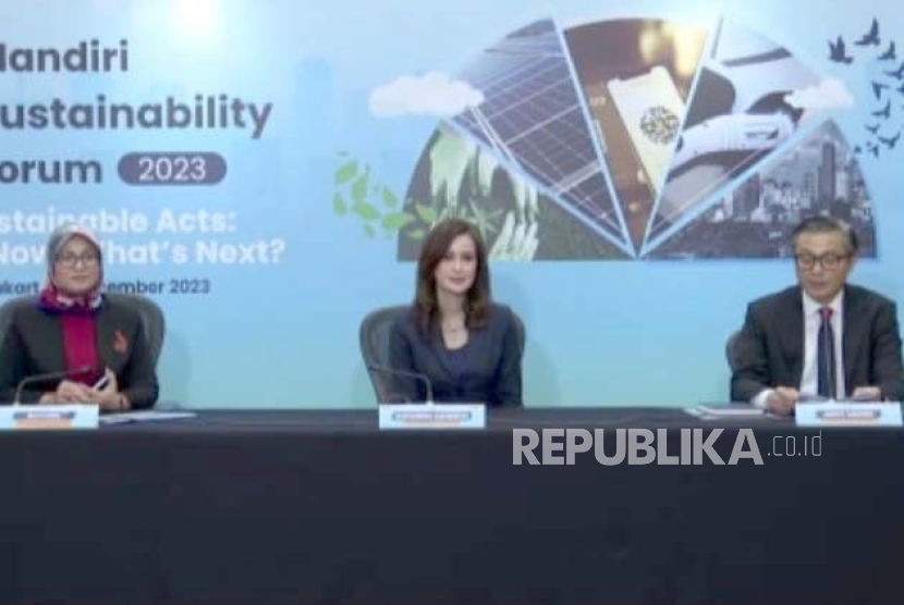 Bank Mandiri menggelar Mandiri Sustainability Forum (MSF) 2023, Kamis (7/12/2023). 