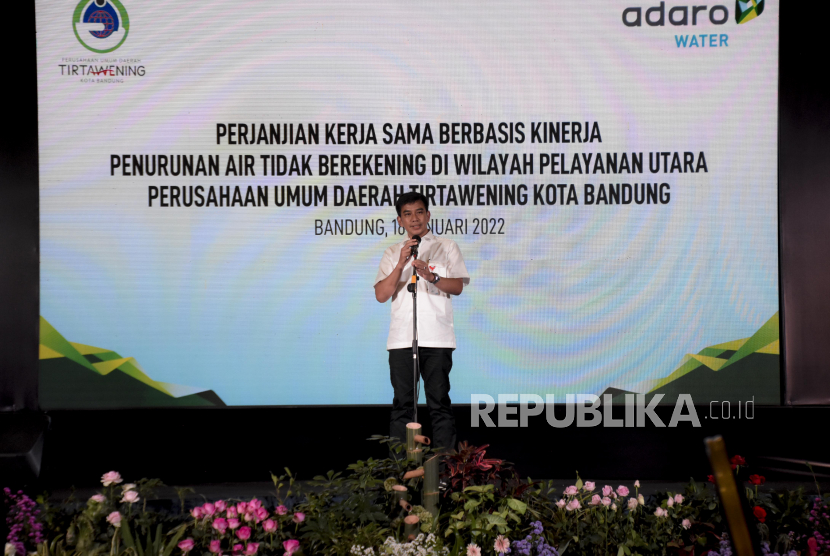 Direktur Utama Perumda Tirtawening Kota Bandung, Sonny Salimi.
