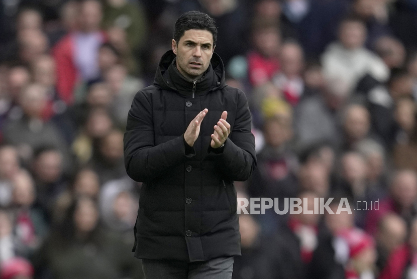 Manajer Arsenal Mikel Arteta 