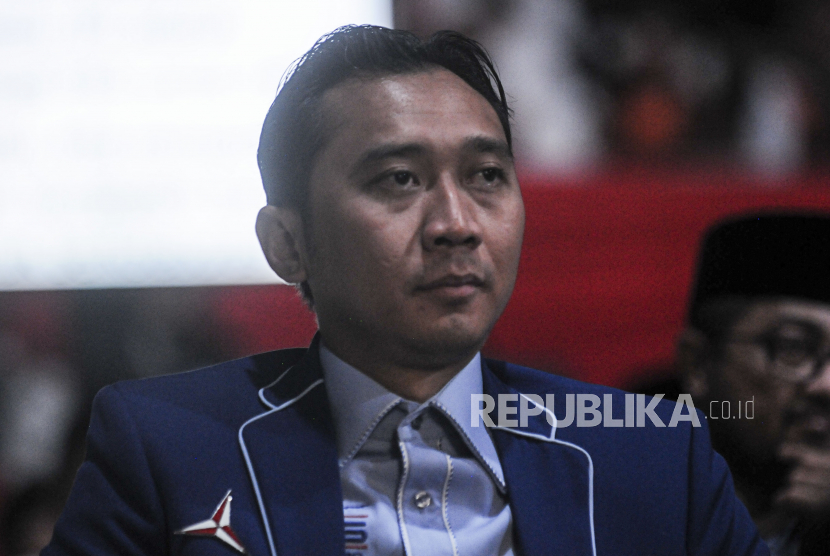 Ketua Fraksi Partai Demokrat DPR RI - Edhie Baskoro Yudhoyono. Republika/Putra M. Akbar 