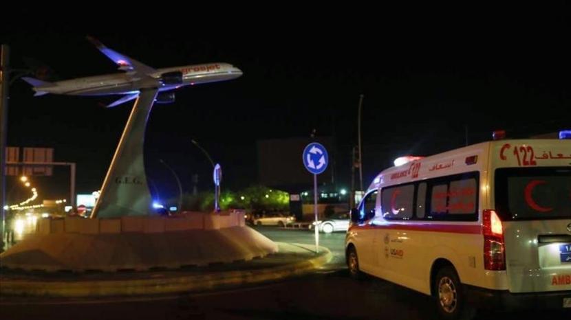 Sebuah serangan drone menargetkan Bandara Internasional Erbil di Irak utara.