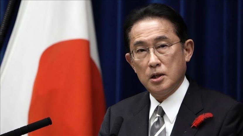 PM Jepang Fumio Kishida. Jepang dan Uni Eropa (UE) sepakat bekerja sama menuju kawasan Indo-Pasifik yang bebas.