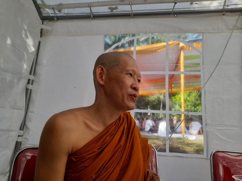 Hadiri Perayaan Waisak di Malang, Ini Pesan Biksu asal Thailand