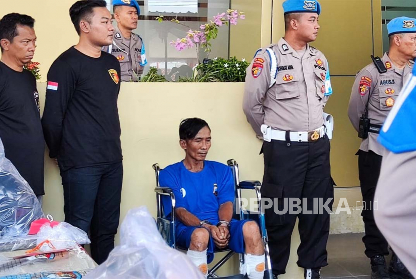 Polisi Berhasil ungkap kasus pelaku mutilasi Pria bertato naga di polres Sukoharjo, Selasa (30/5/2023).