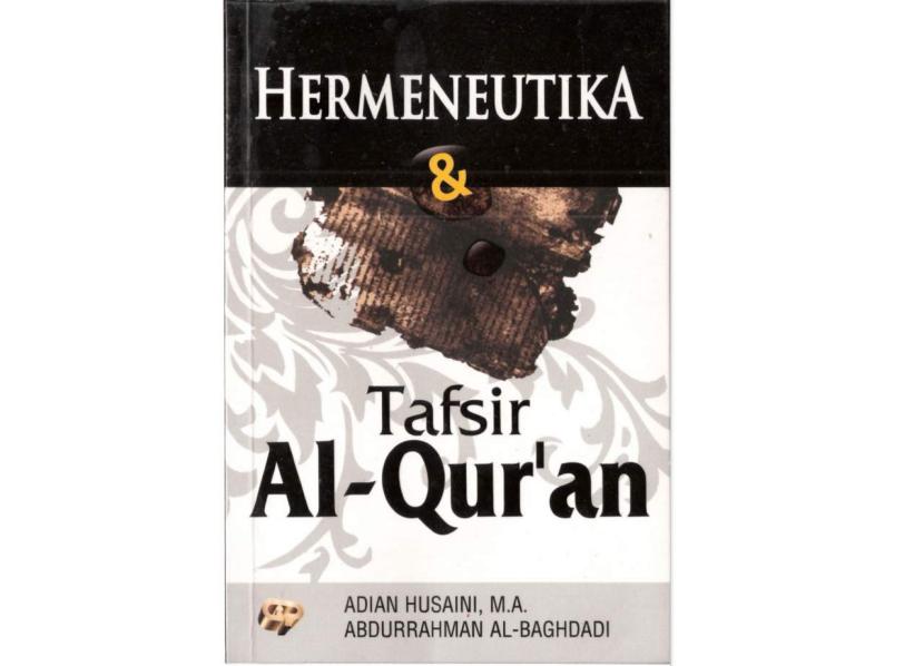 Buku ini mengkritik penggunaan konsep dan metode hermeneutika untuk menafsir Alquran.