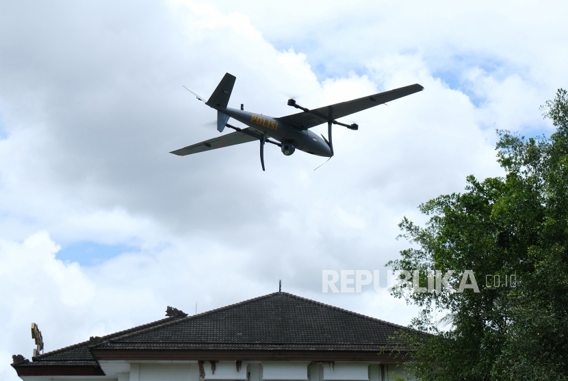 Sebuah pesawat tanpa awak (drone) (ilustrasi)