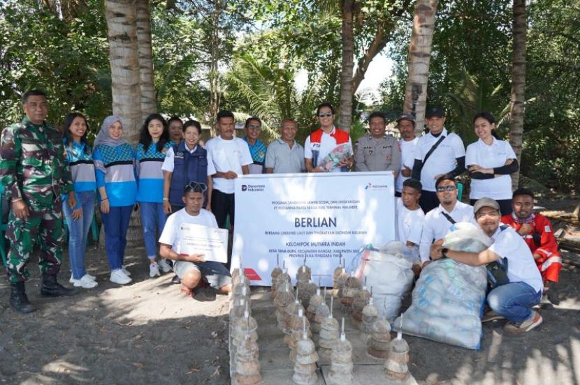 Pertamina Dukung Kesejahteraan Nelayan di Sikka Lewat Program Berlian